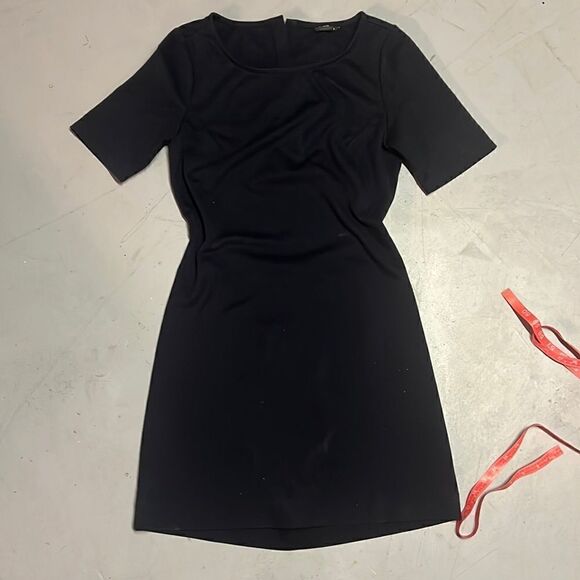 Navy Blue Size 6 Sheath Club Monaco Dress - Picture 2 of 5